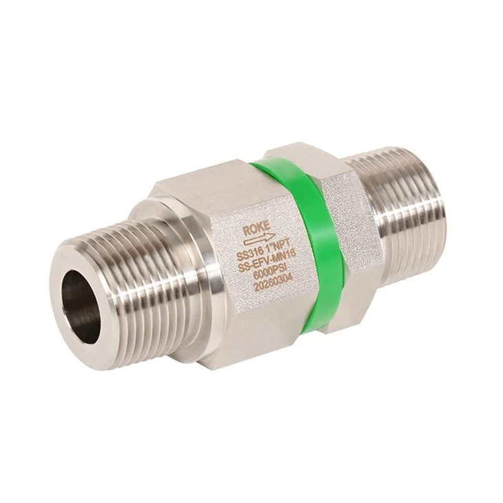 Txiv neej Xov Excess Flow Valve