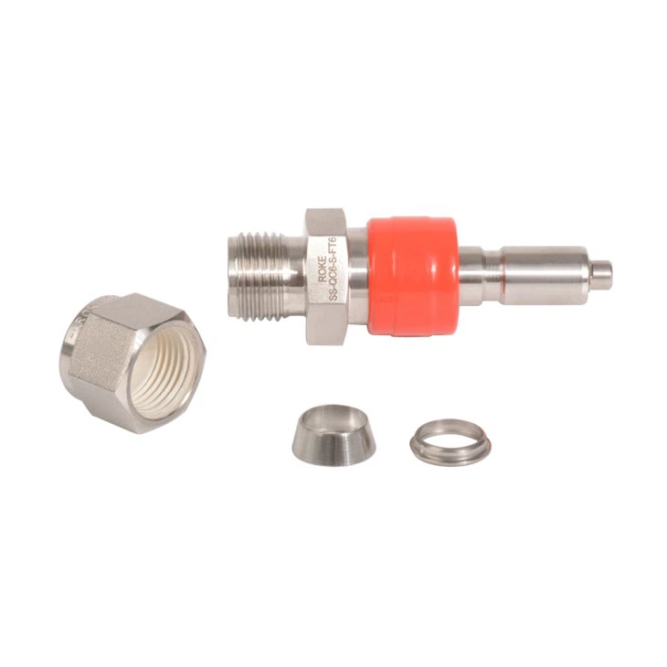 High Pressure Stainless Steel Custom Swivel BSPP Male Thread Tube Fitting For Oil Gas high quality